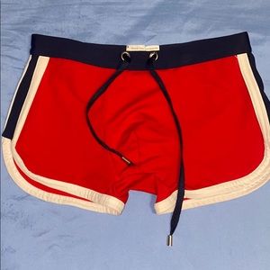 Man view swim trunks